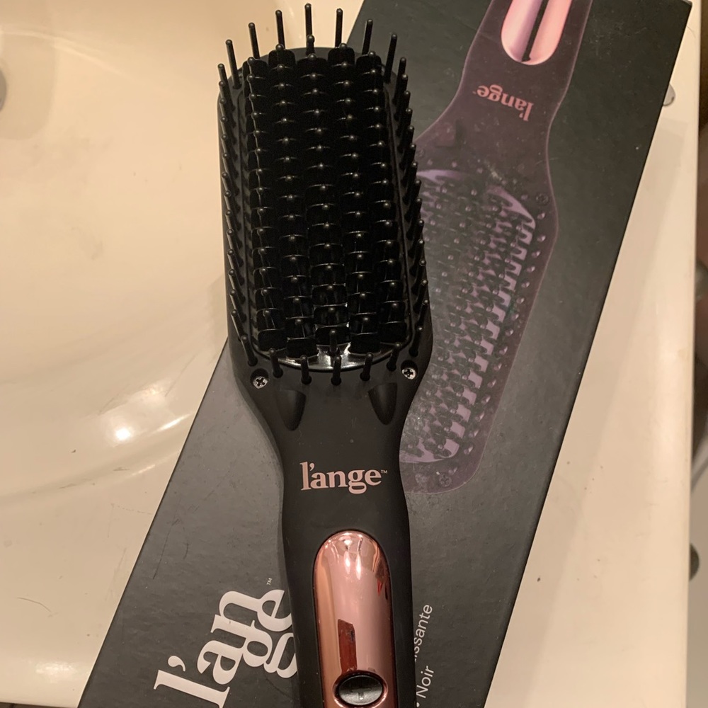 Hairbrush Straightener